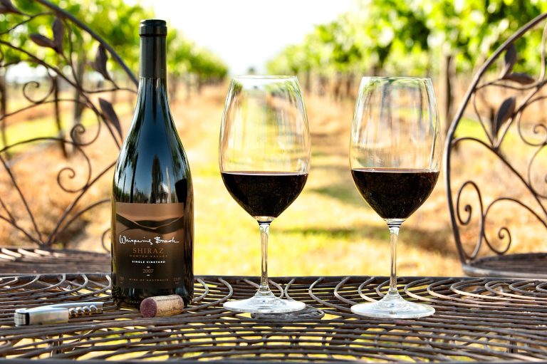 Whispering brook vineyard bottle shot 768x511